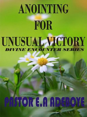 cover image of Anointing for Unusual Victory